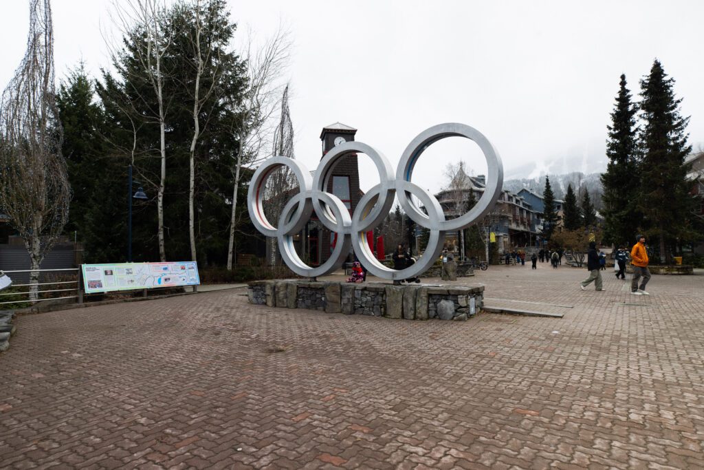 Olympic Sign - Whistler Village